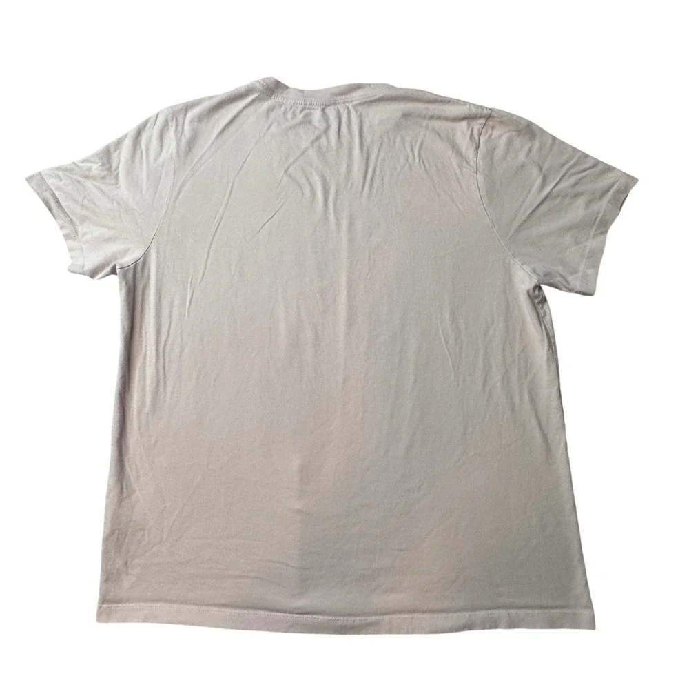 The North Face T-Shirt Womens L Peach Vertical Logo Graphic Cotton Short Sleeve - Picture 2 of 10